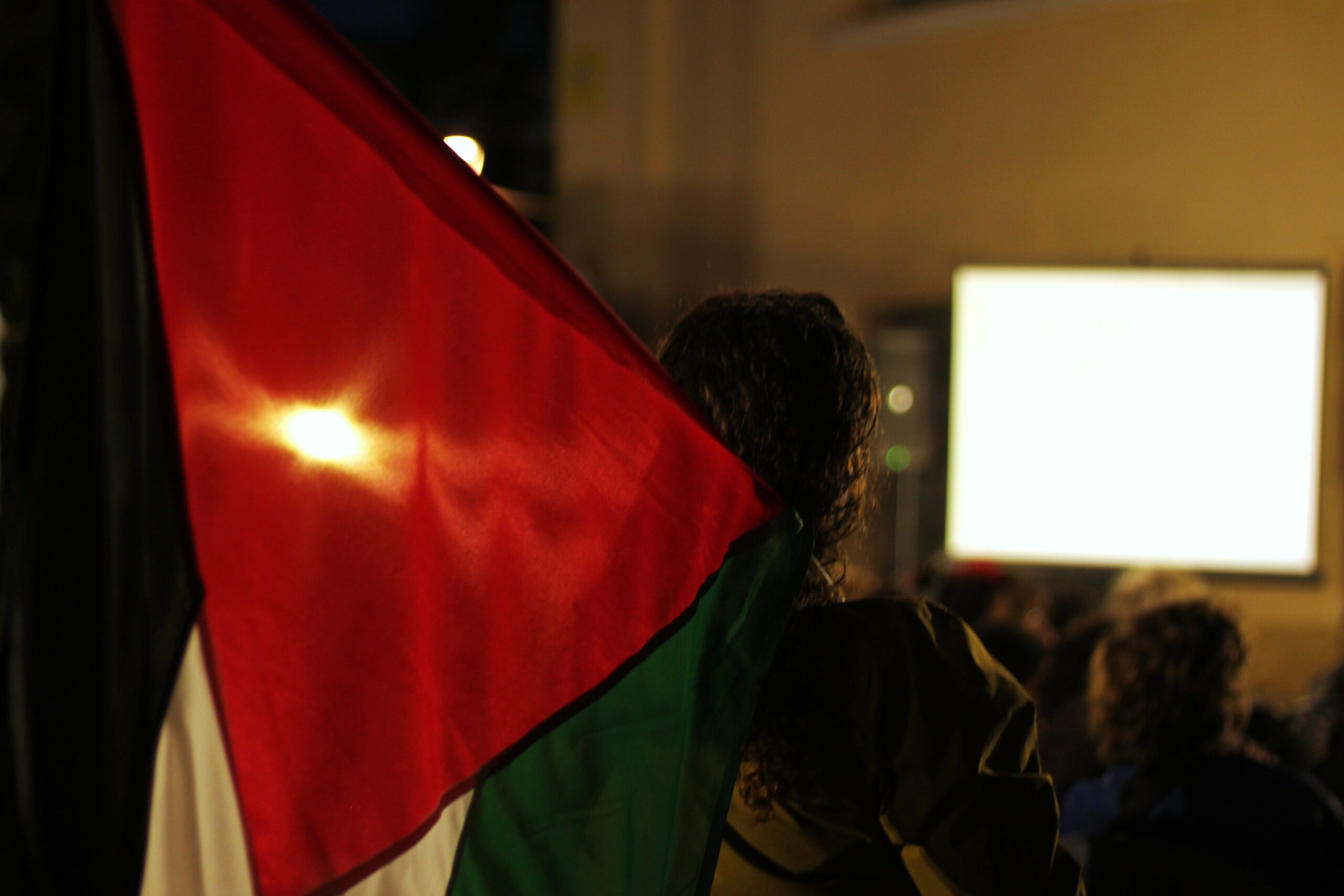 Event organized by CPG(m-l) in support of Palestine on the 52nd anniversary of the Polytechnic uprising